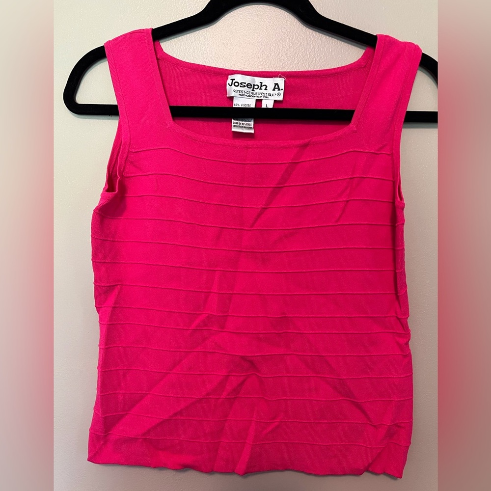 Joseph A wide ribbed sleeveless top